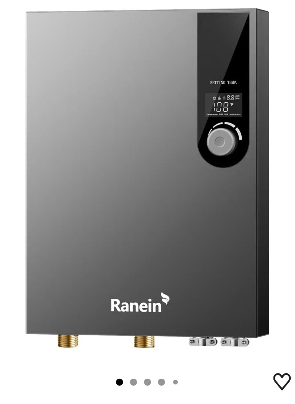 Ranein 18kW Electric Tankless Water Heater, 240V