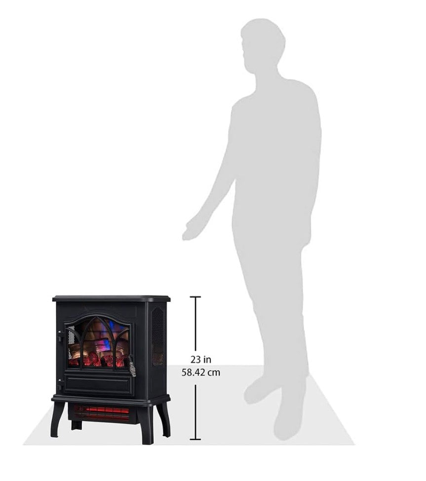 duraflame® 3D Infrared Quartz Electric Fireplace 23 inch