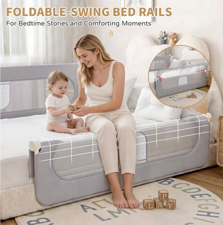 71in Foldable Bed Rail for Baby