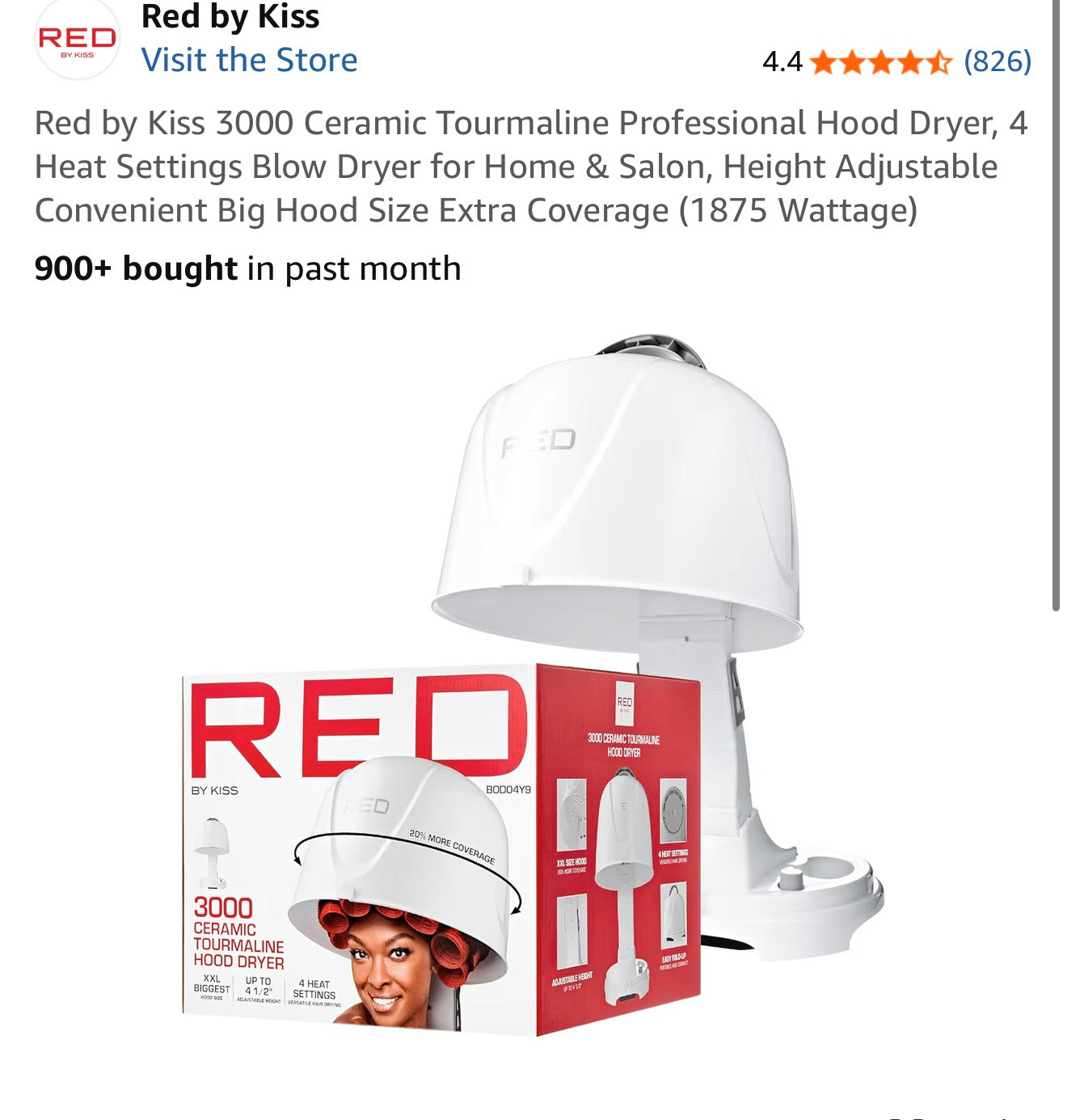 Kiss hood dryer
