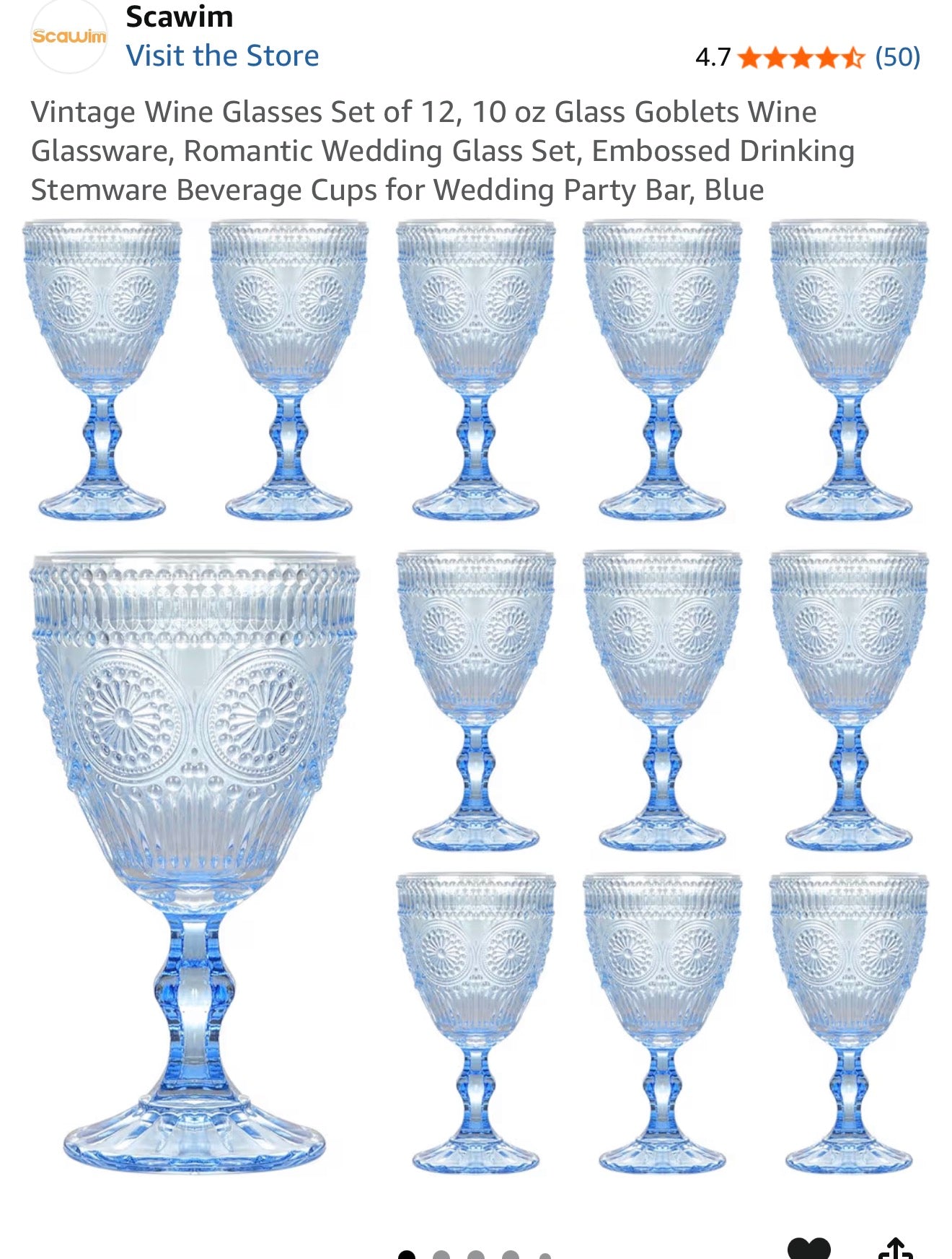 12 ct vintage glasses