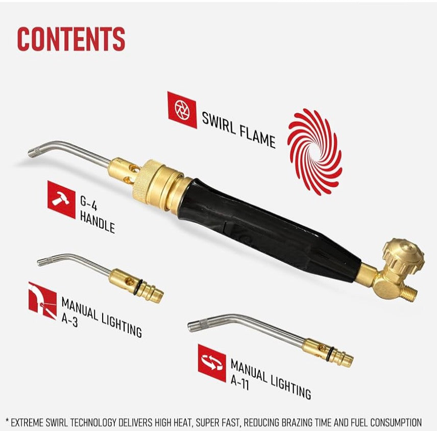 Oxy-Fuel Welding and Cutting Torch Kit