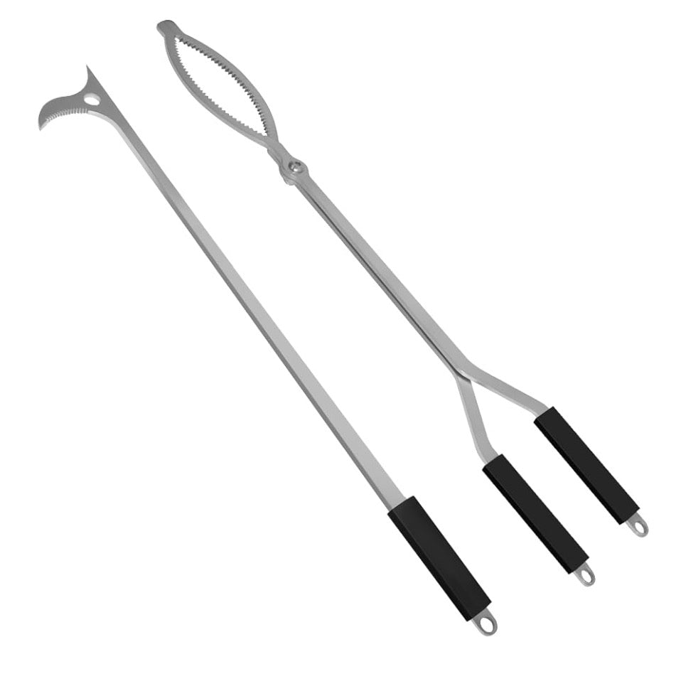 40" Fire Tongs Fire Pit Tongs Set
