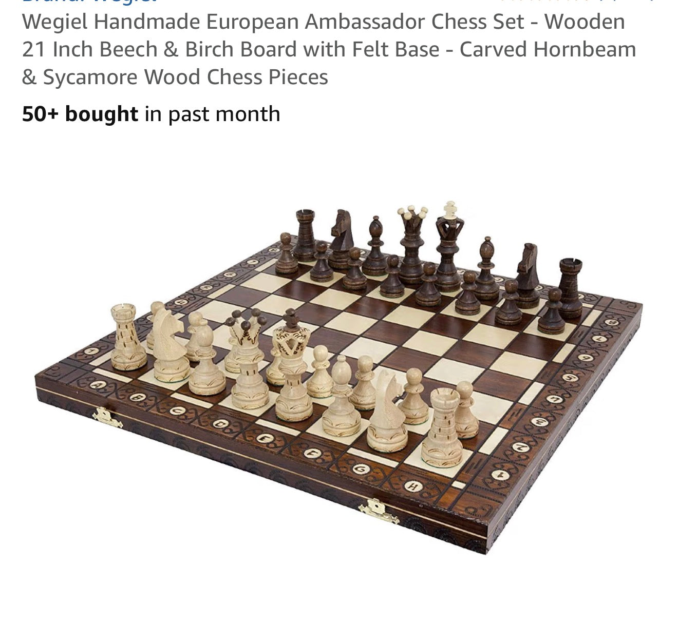 European chess set
