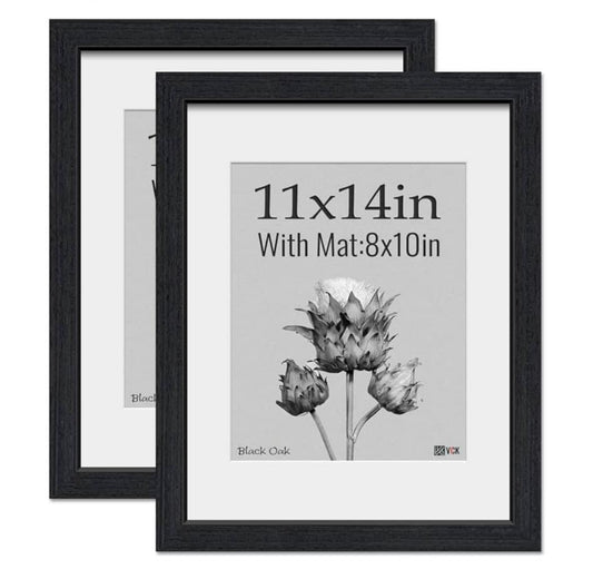 11x14 Black Frame set of 2