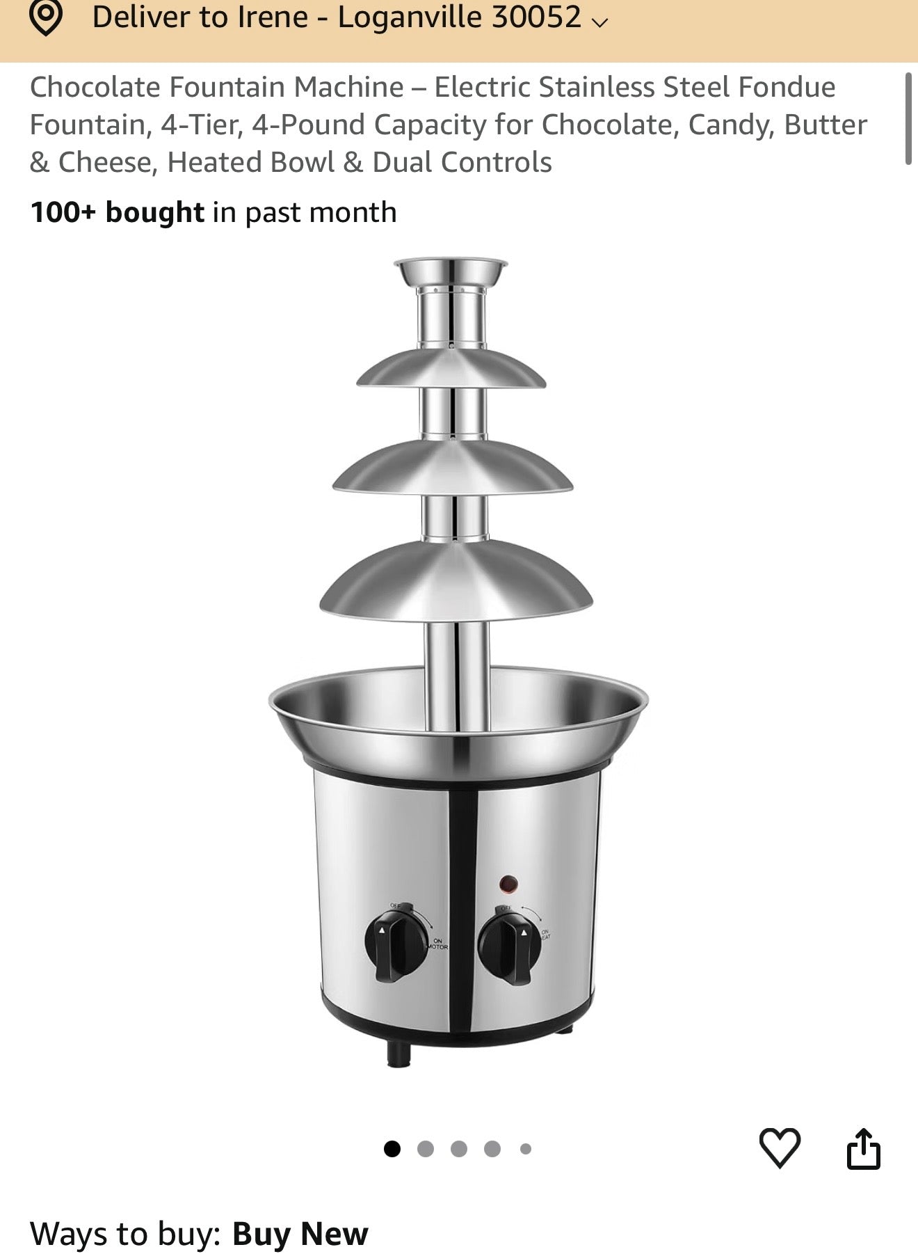 Chocolate Fountain Machine