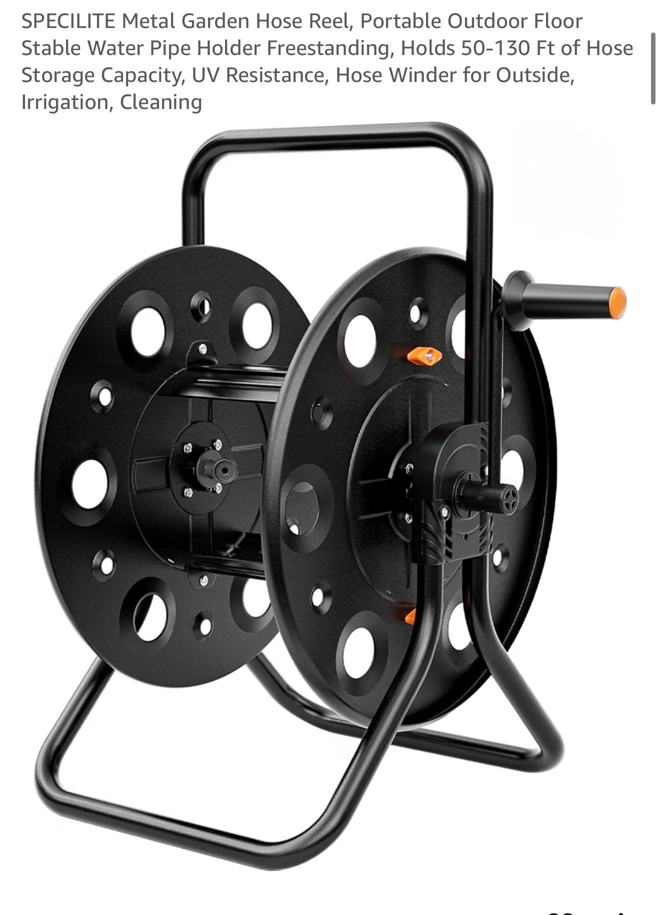 Metal Garden Hose Reel,
