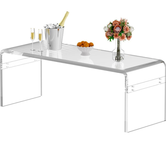 44" Acrylic Coffee Table