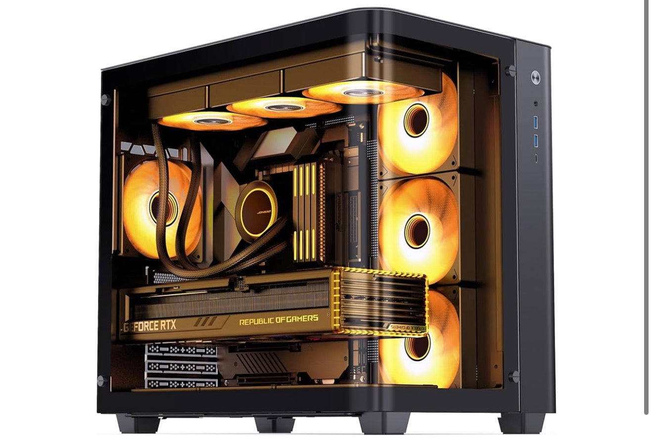 TK-3 Black One-Piece Curved Glass
ATX Mid Tower Pc Case