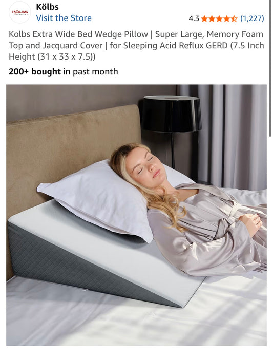 Kolbs pillow wedge