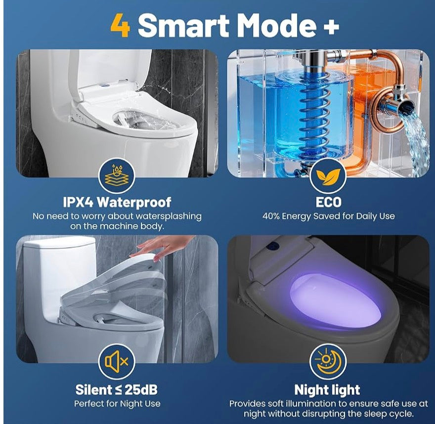 Electric Smart Heated Toilet Seat