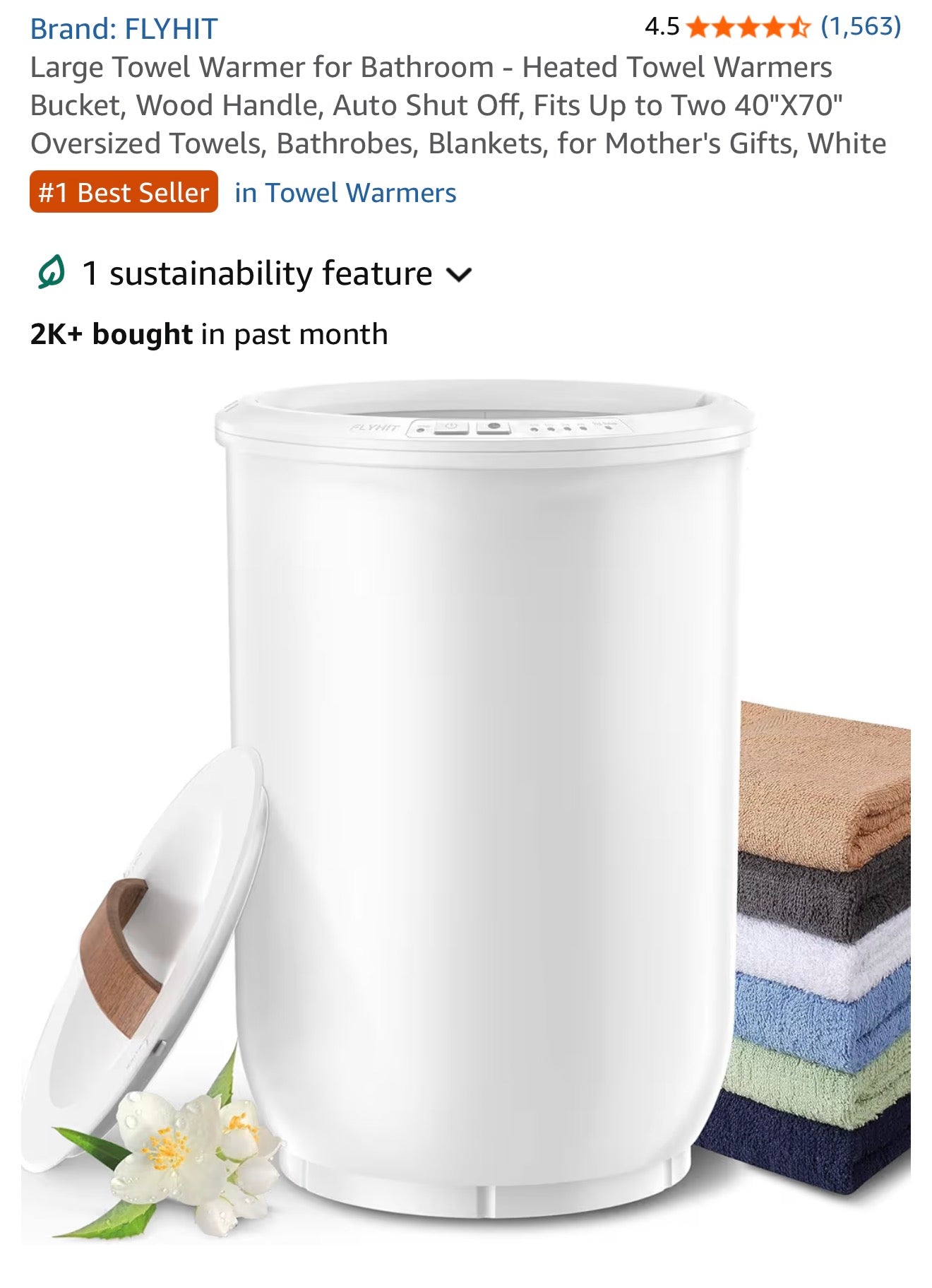 Towel warmer