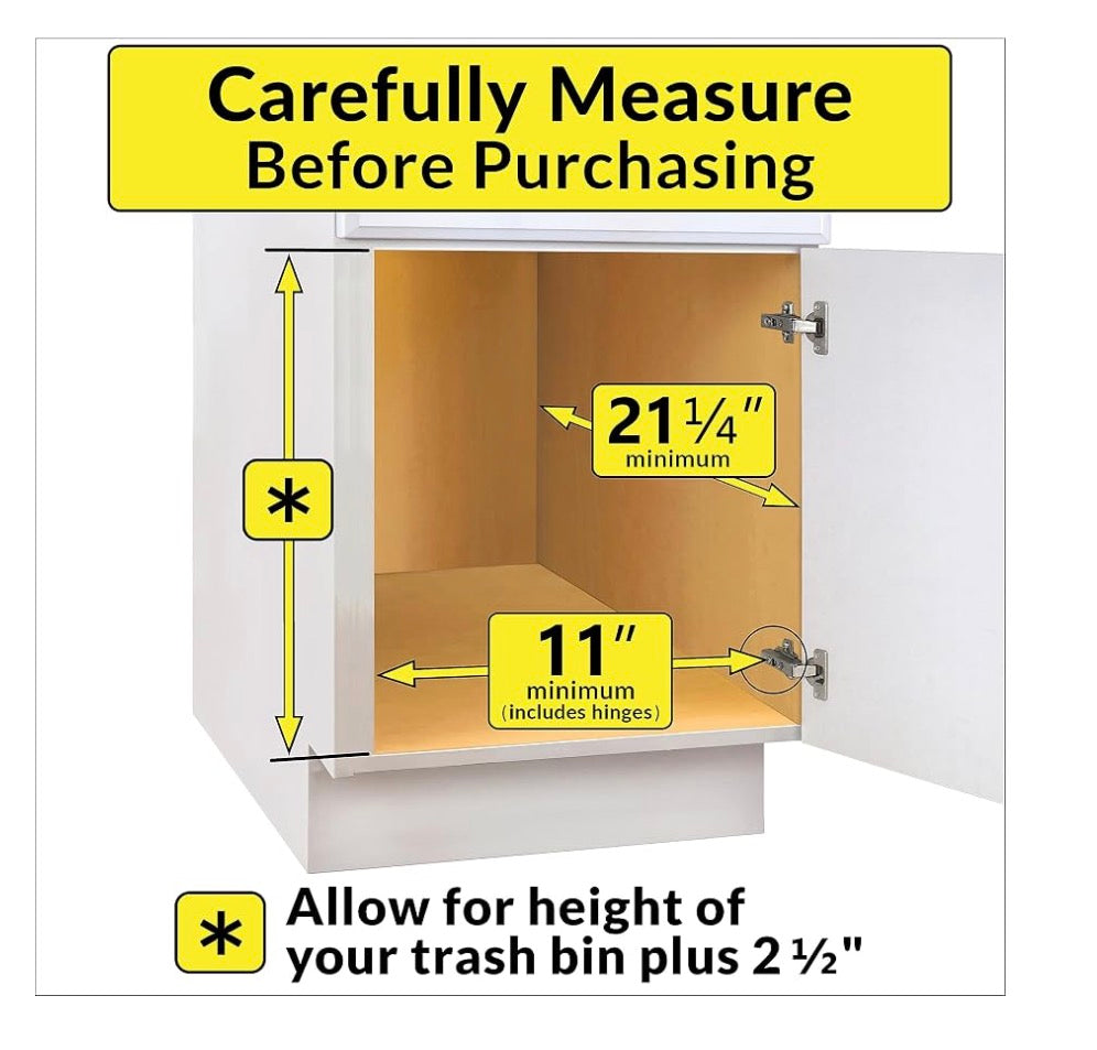 Pull-Out Trash Can Drawer