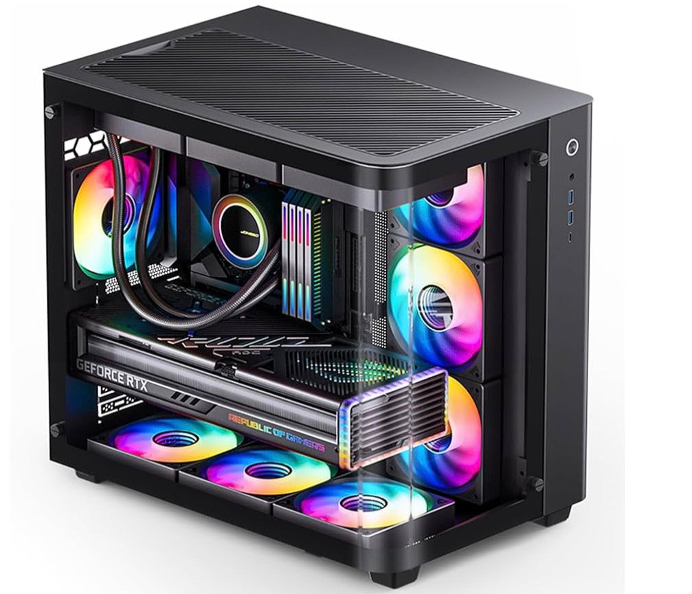 TK-3 Black One-Piece Curved Glass
ATX Mid Tower Pc Case