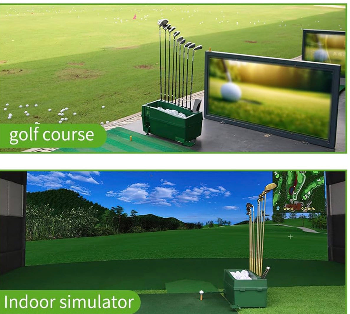 Automatic Driver for Indoor Simulators