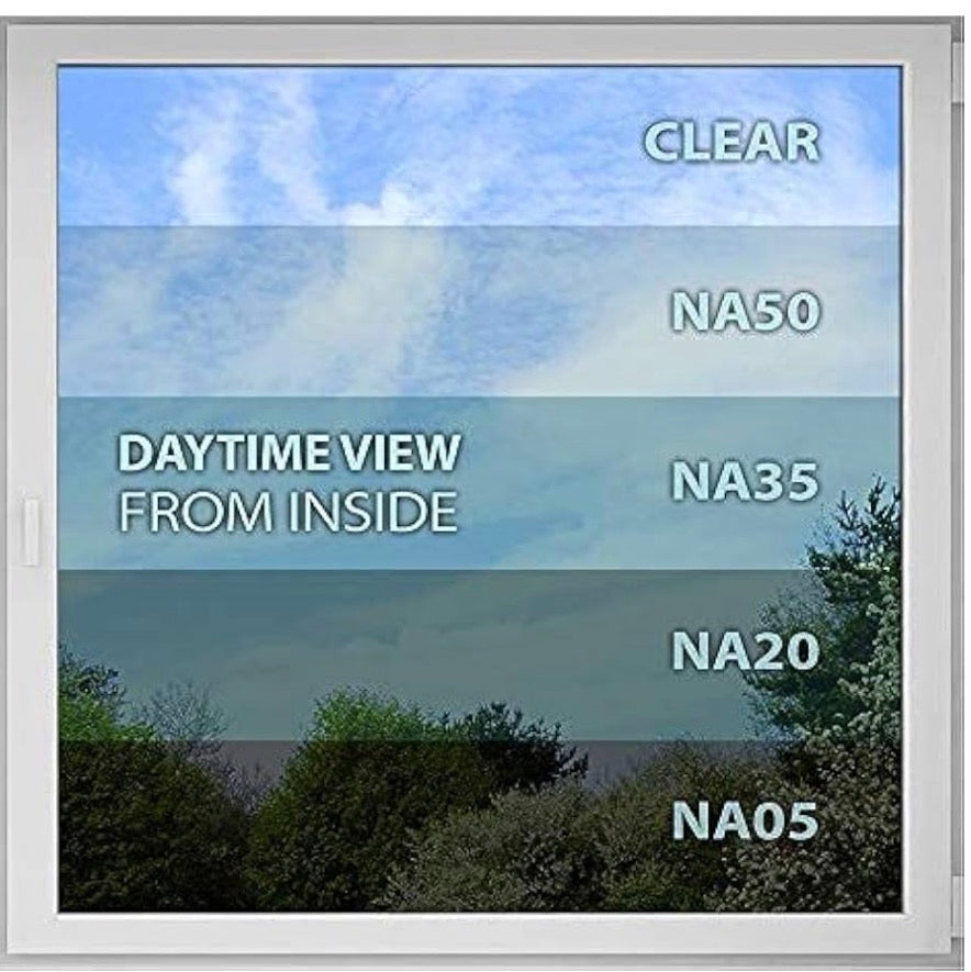 Window Film Daytime Privacy and Sun Control