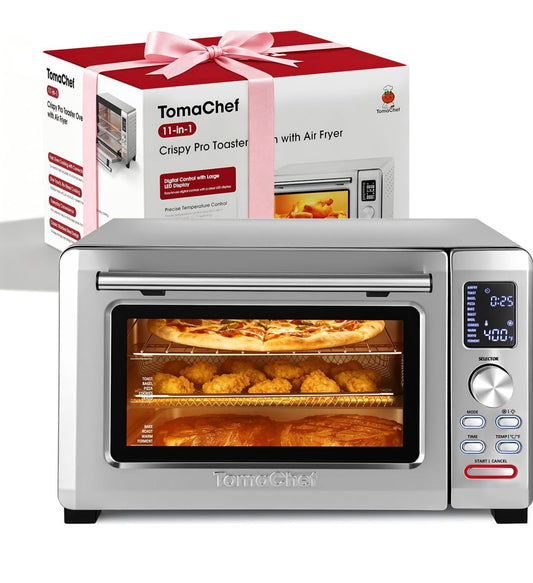 Air Fryer Toaster Oven Combo, 26.5QT Large