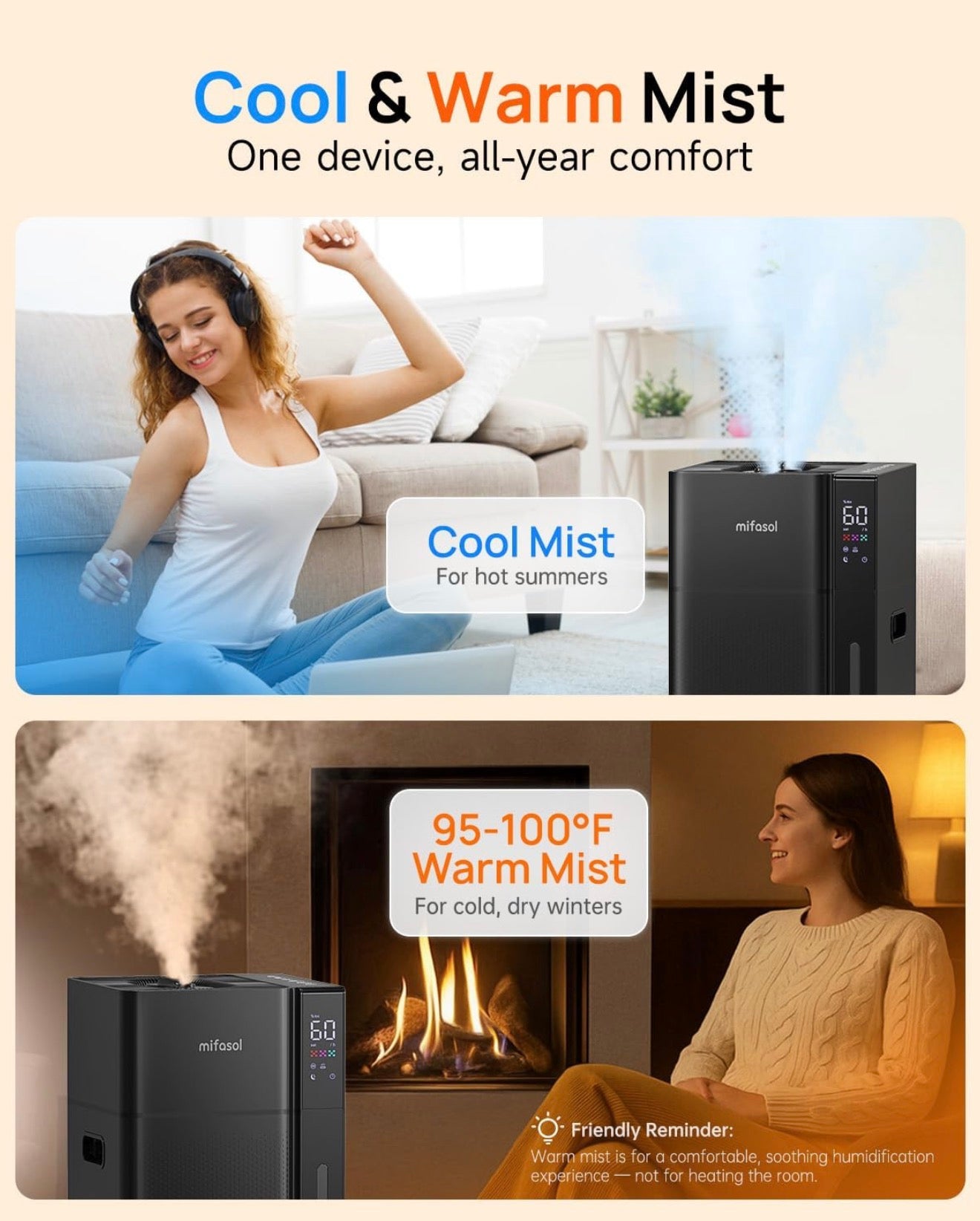 Mifasol Humidifier Large Room