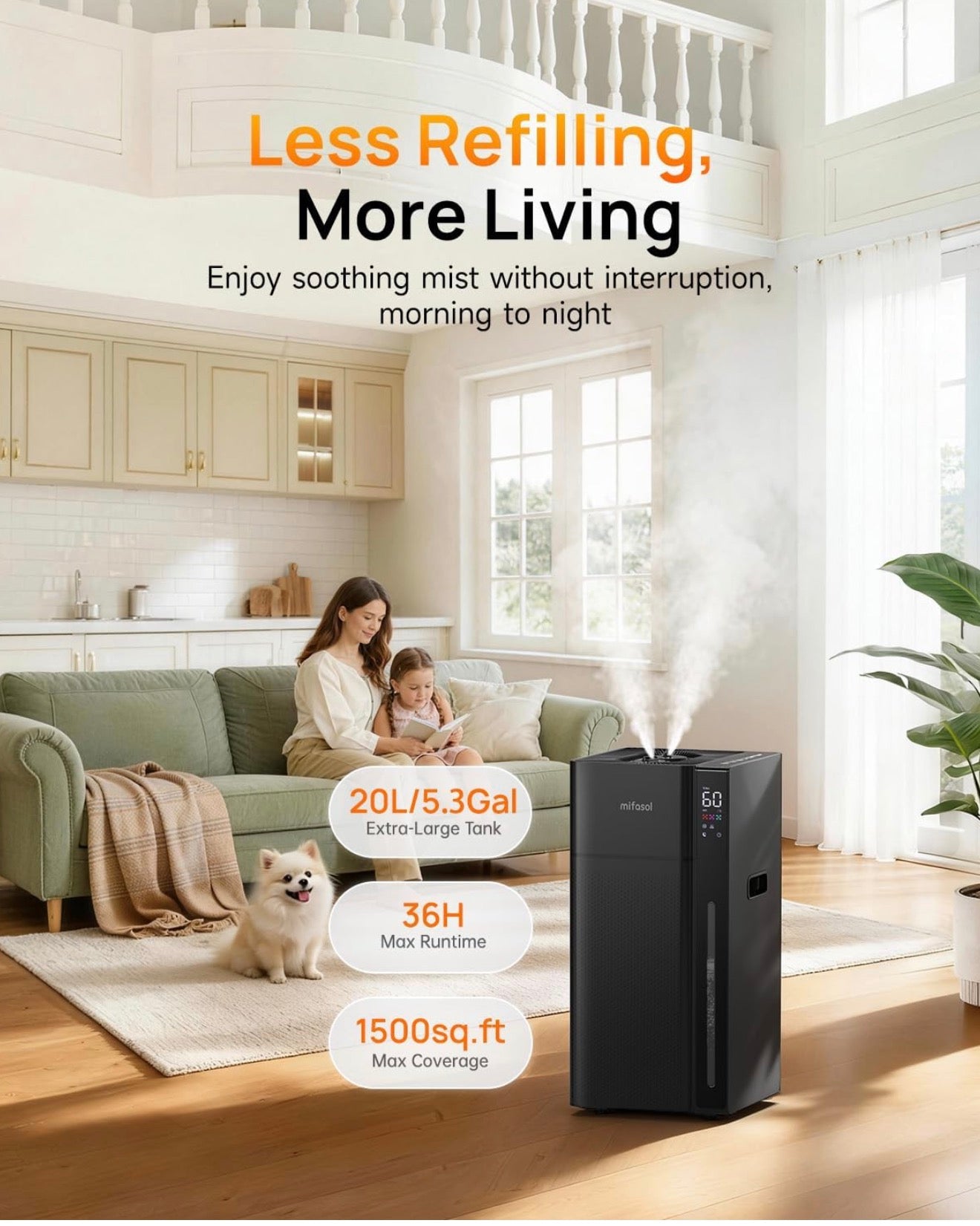 Mifasol Humidifier Large Room