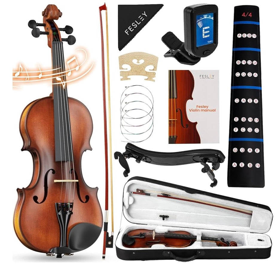 Fesley 4/4 Beginner Violin Kit