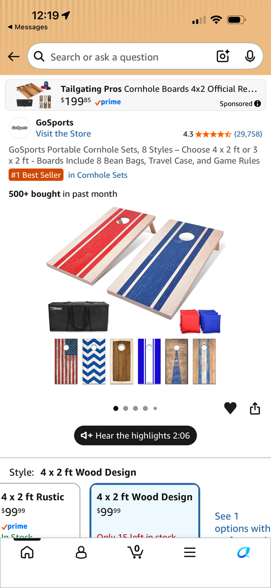Corn hole games