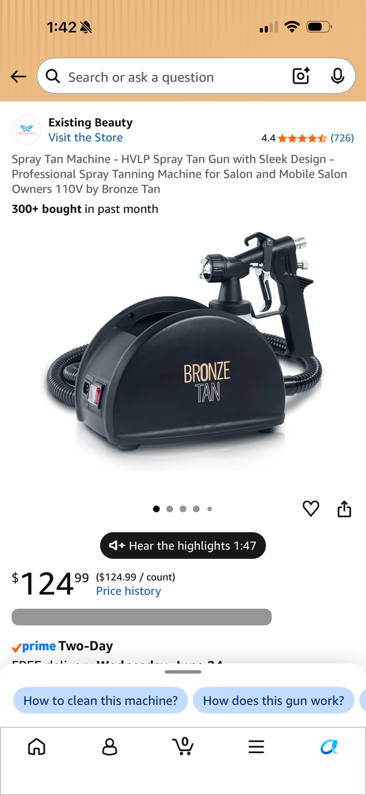 Tan machine