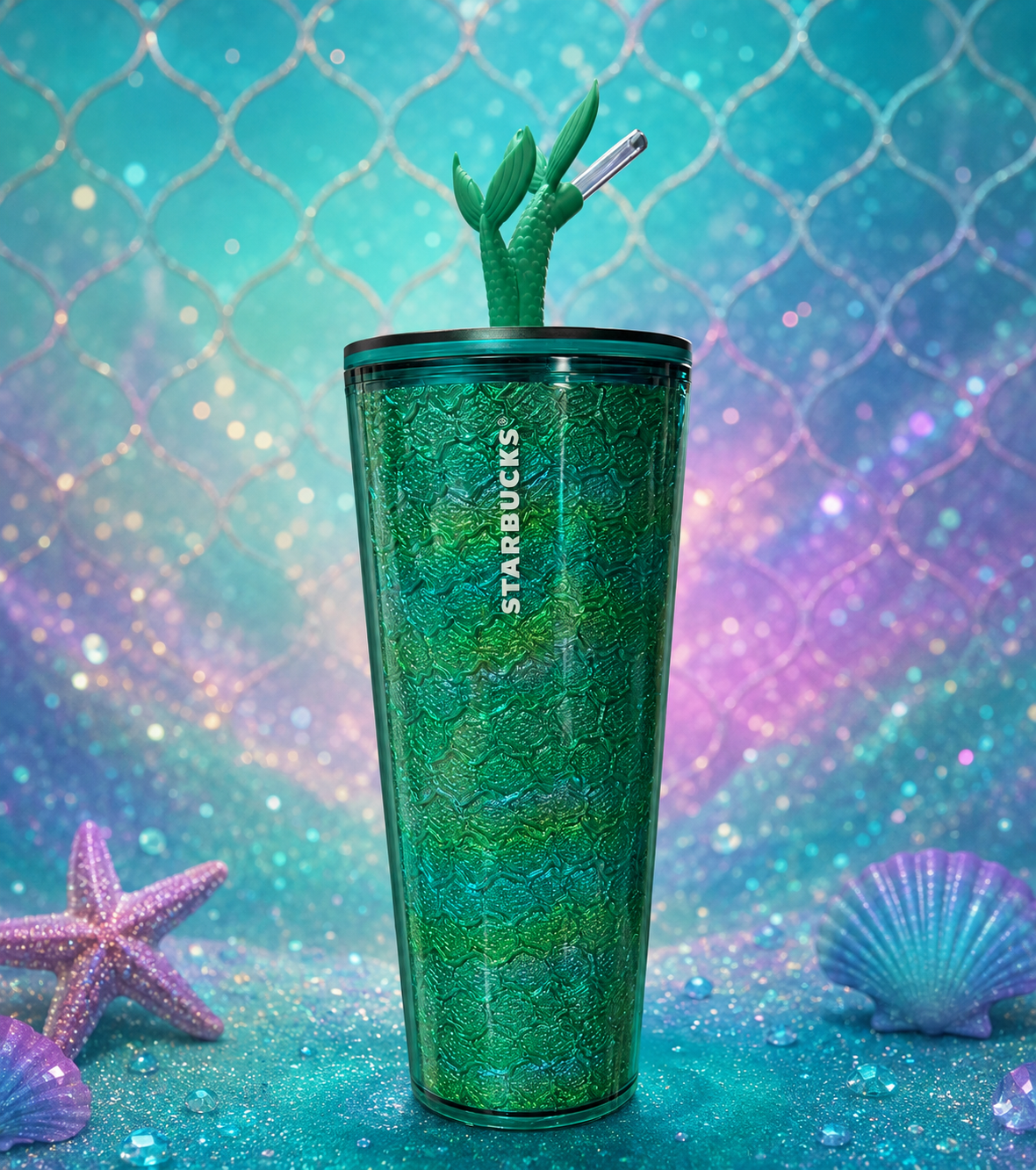 Starbucks mermaid tumbler