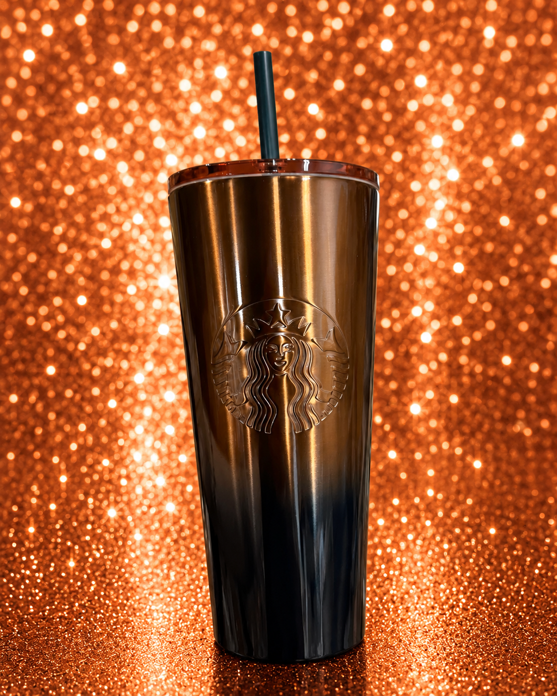 Starbucks metal ombré tumbler